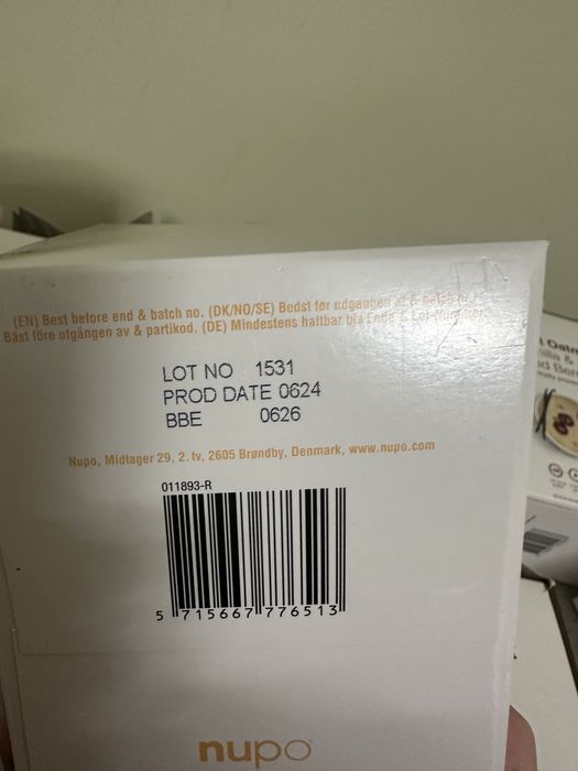 Nupo dieta - expirare iunie/iulie/aug/sept 2026