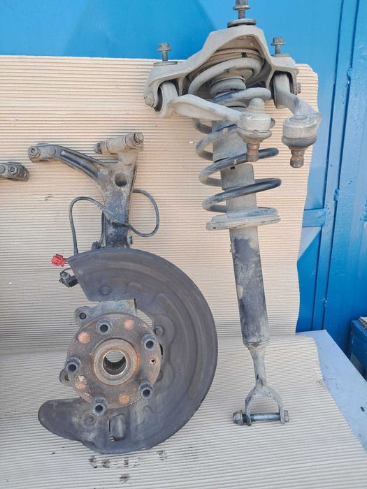 Vw Passat B55, Skoda Superb, fuzeta completa, set arc amortizor flansa