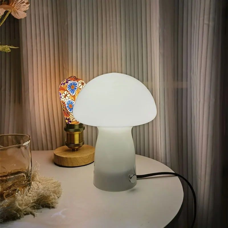Лампа гриб настольная