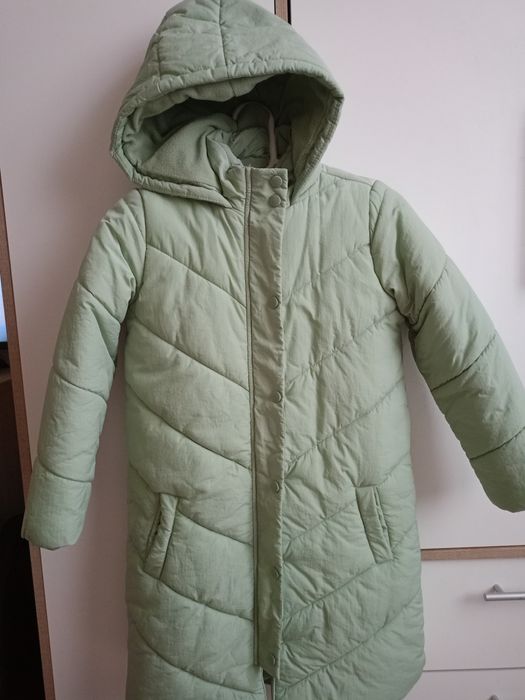 Куртка зимняя на 9-10лет.