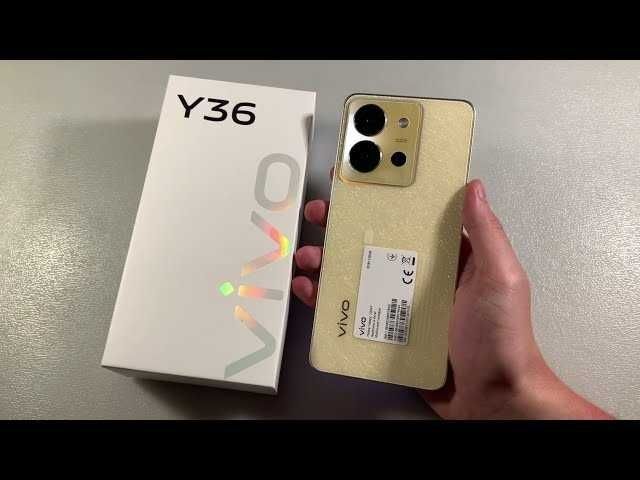 Vivo y36 gold 256gb