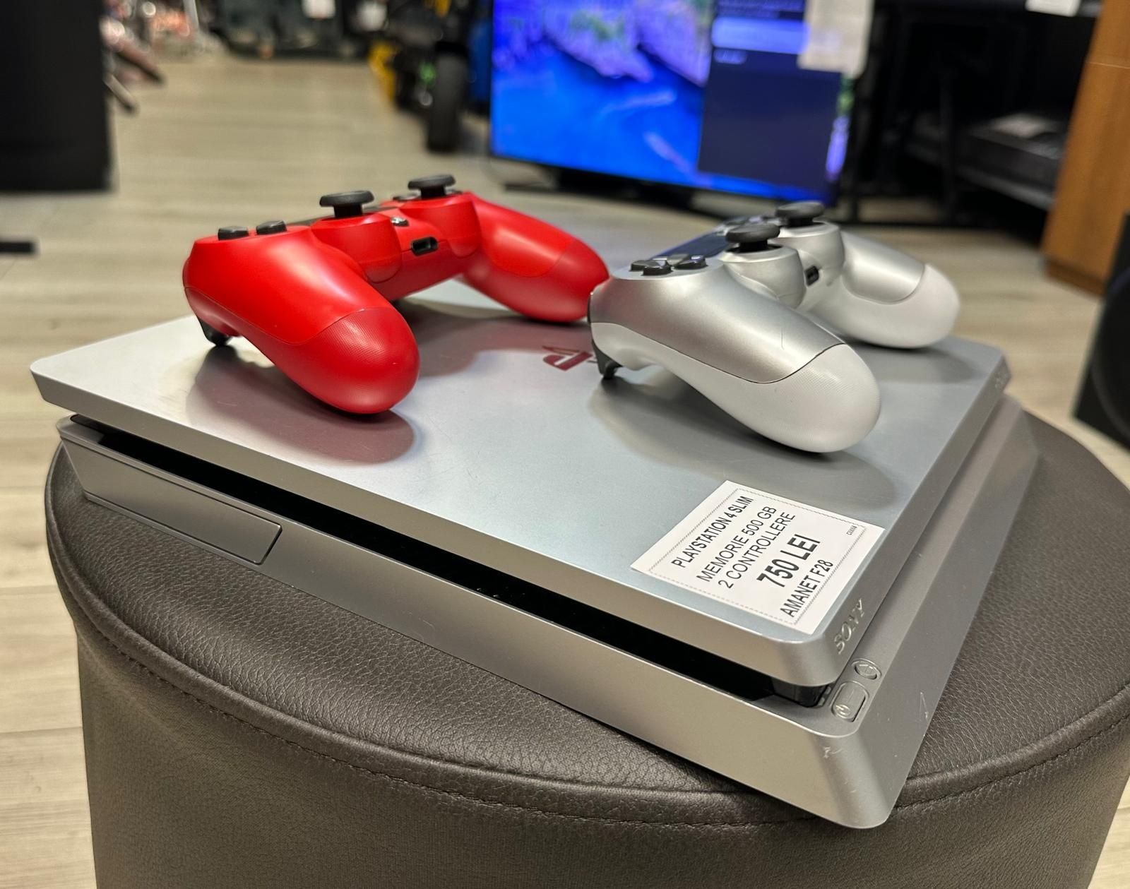 Amanet F28: Consola PlayStation 4 Slim 500GB