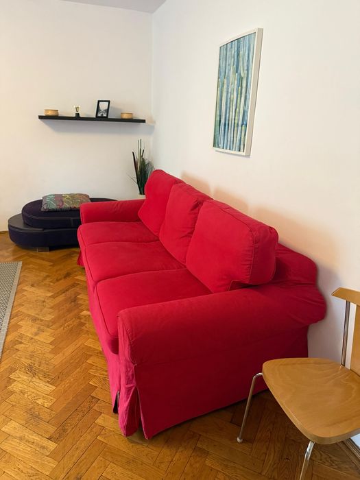 Canapele colț + extensibila IKEA