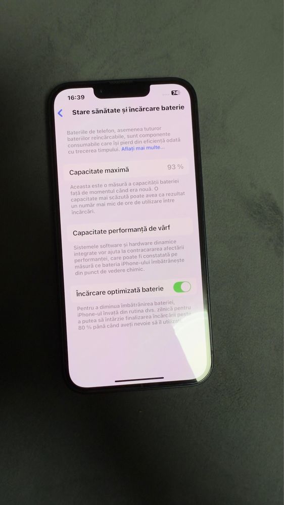 Iphone 14 128 gb impecabil ca nou 10 din 10
