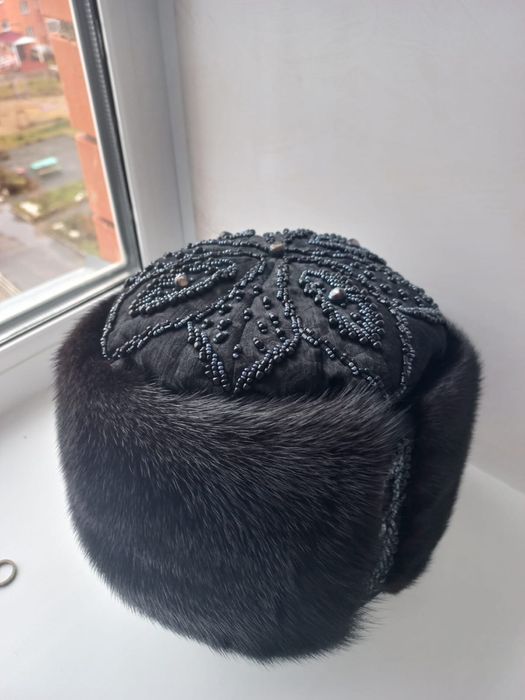 Натуральная норковая шапка