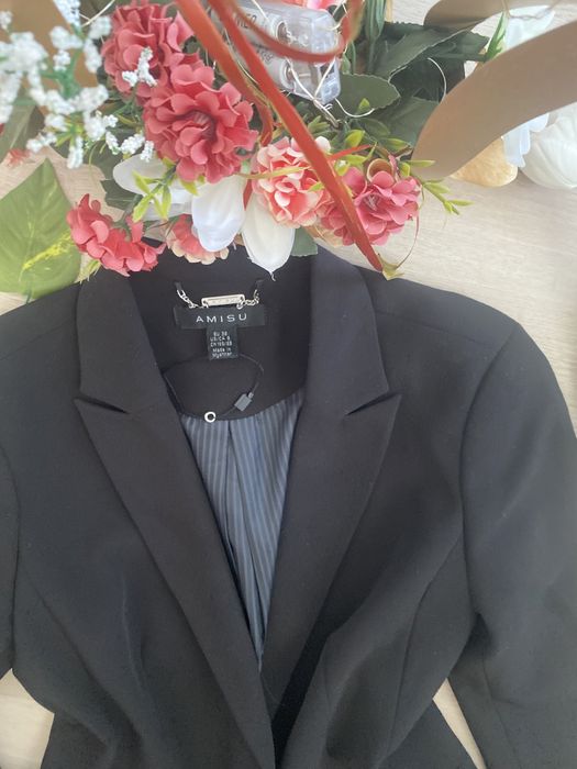 Черно сако 38