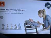Tripp trapp new born set бебешки шезлонг за столче stokke