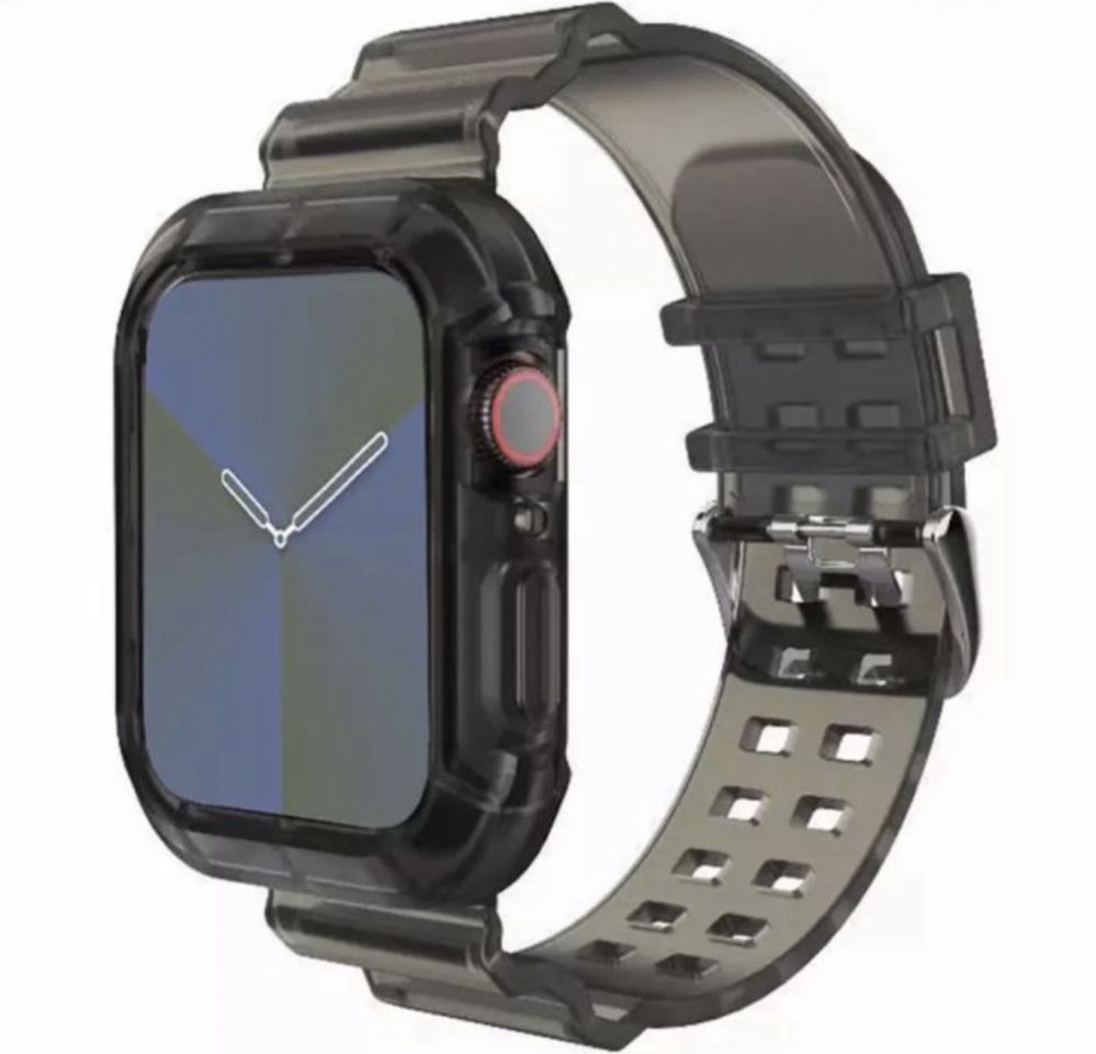 Curea Husa Bumper Silicon Catarama Ceas Iphone Apple Watch Folie
