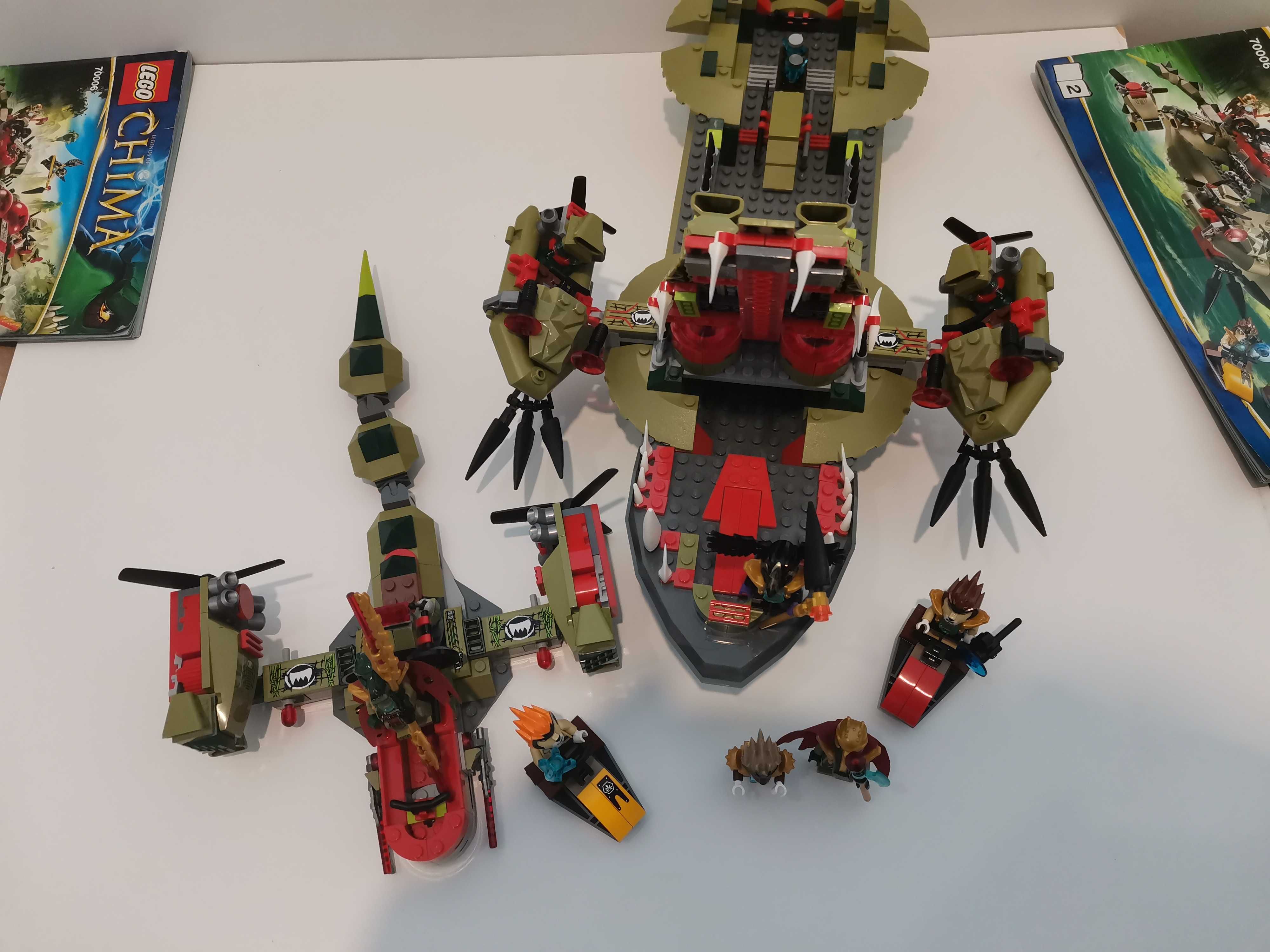 LEGO CHIMA Nava de comanda a lui Cragger 70006