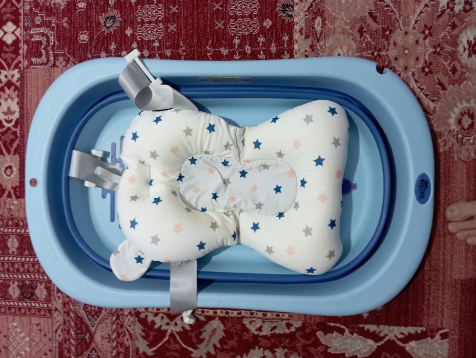 Albie pliabila cu pernuță baie