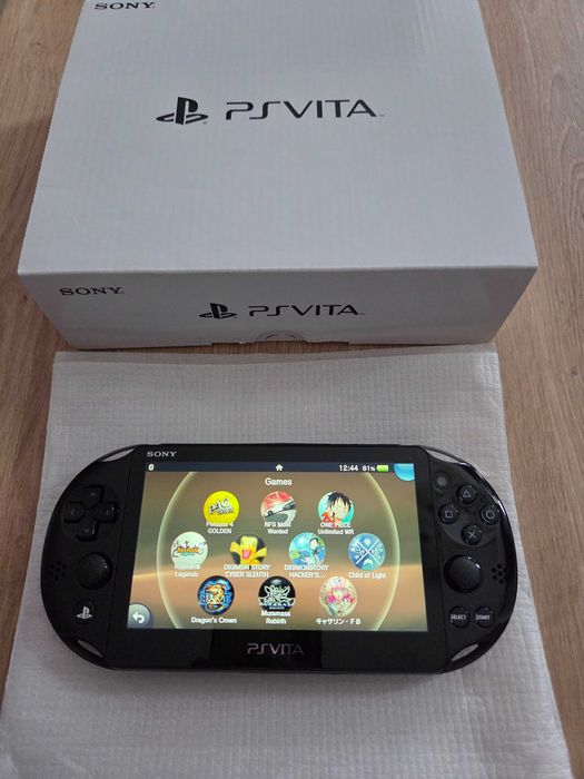 Joc de copii PS Vita Slim modat cu SD2VITA și card 128gb Samsung Evo