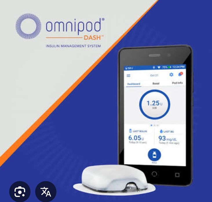 Omni Dash pompă insulina