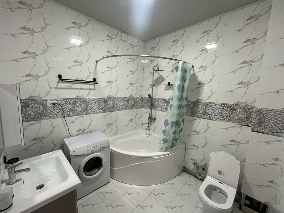 Сагатин касинда Дом Сатилади 125 кв 3 ханали