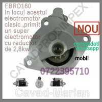 Electromotor nou cu reductor pentru tractor EBRO 160 spaniol 11 dinti