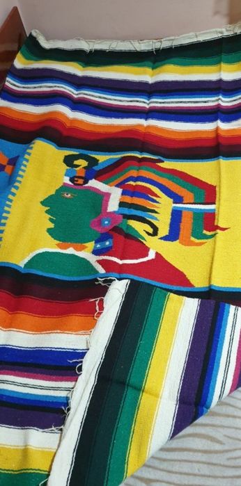 Cuverturi-Pături de epocă mexicane Maya Aztec Zapotec