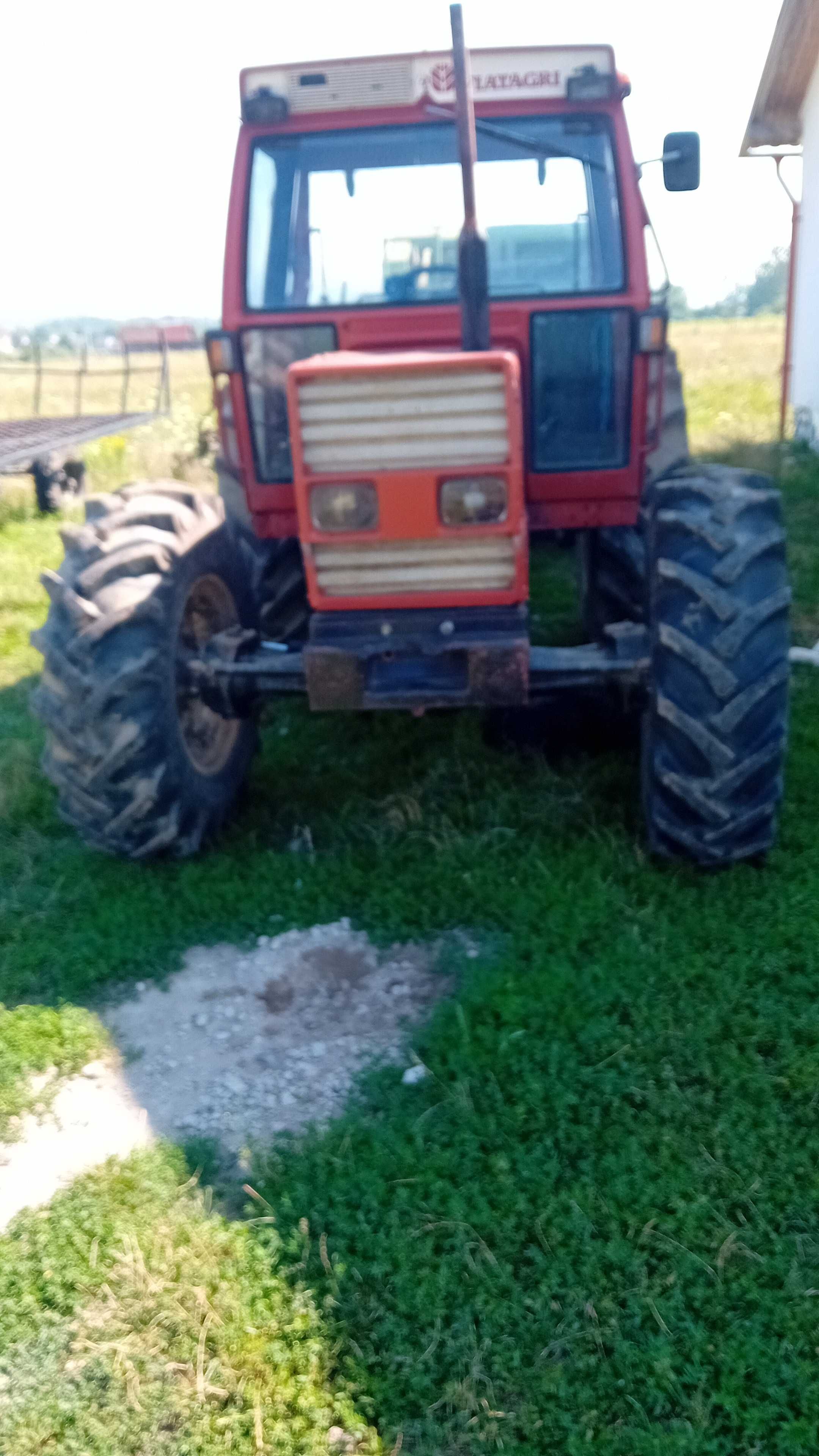 Tractor fiat 80 90 4x4 motor in 4 cilindri