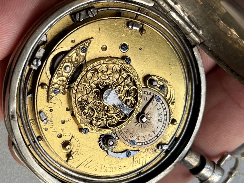 Breguet ceas buzunar argint cu repetitie 1800