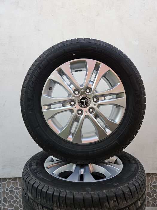 Jante Aliaj Mercedes Sprinter R17 +Anvelope Michelin