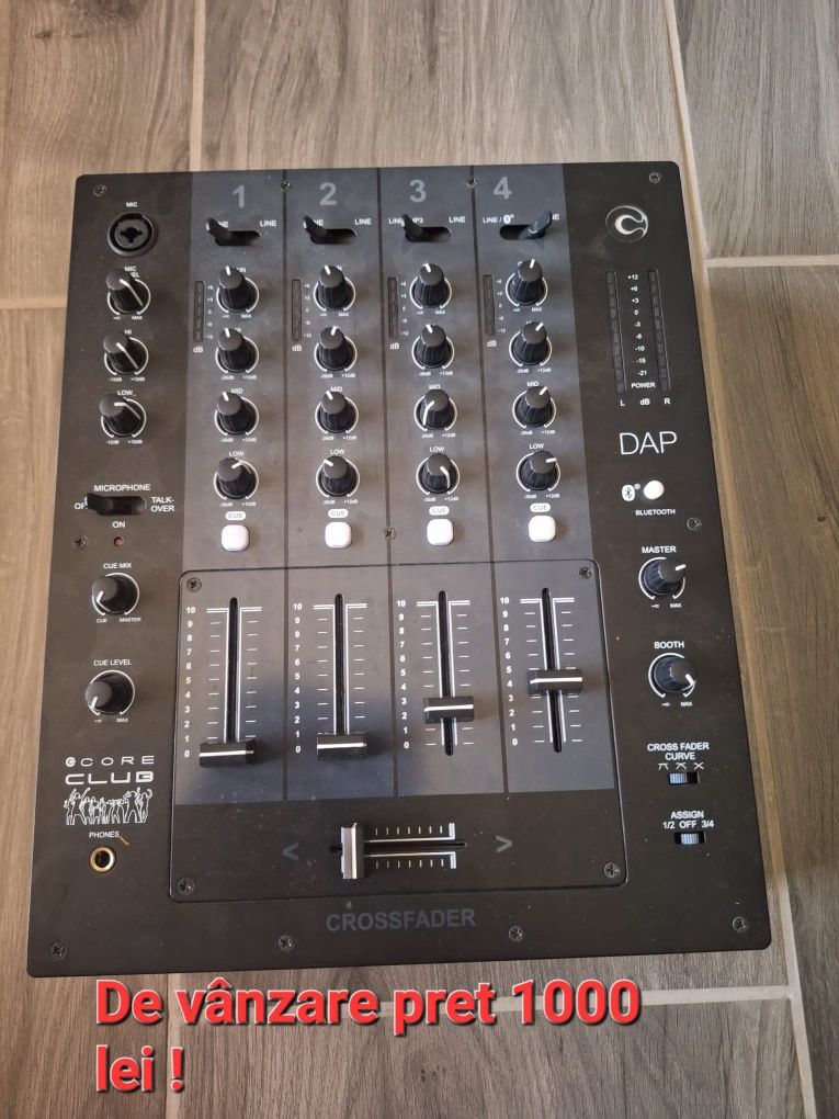 Mixer și amplificator audio