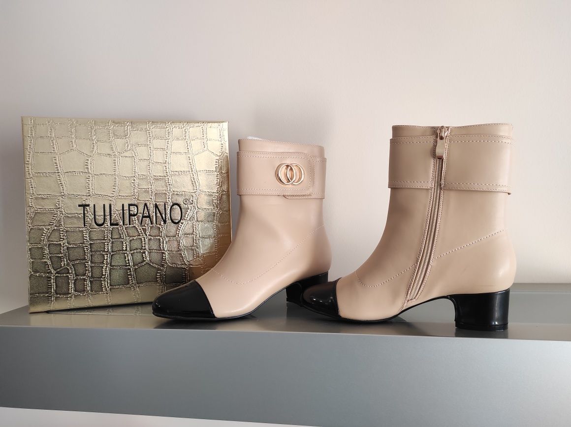 Дамски елегантни боти Tulipano