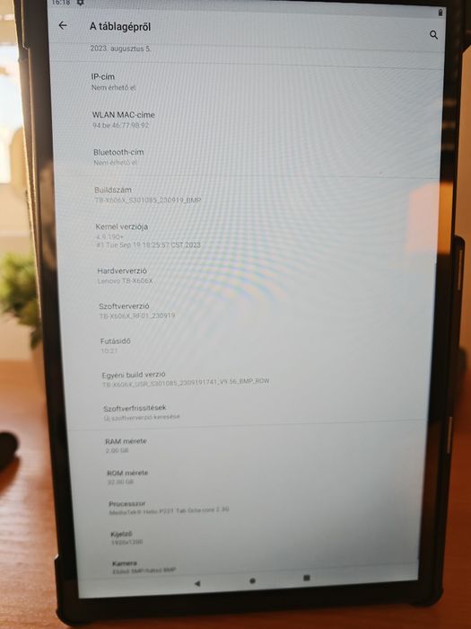 Tabletă Lenovo tab M10 FHD PLUS