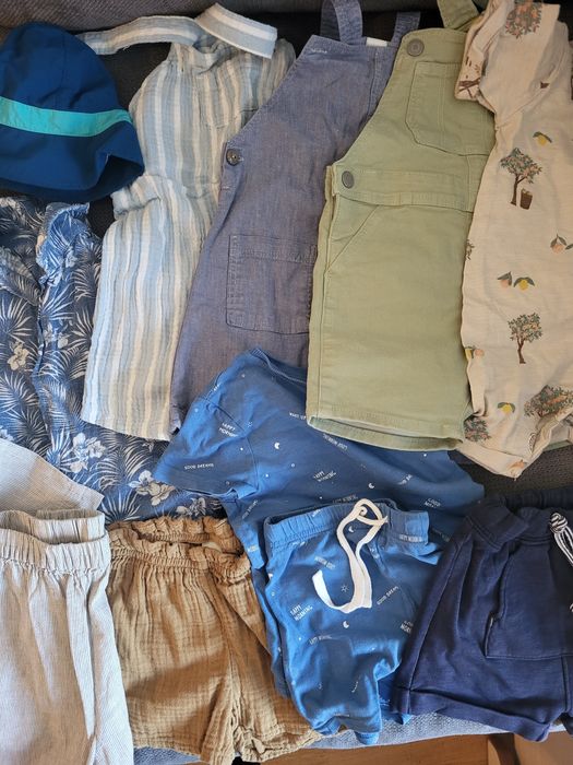 Лот летни дрехи Next, Obaibi, Zara, HM размер 86 см