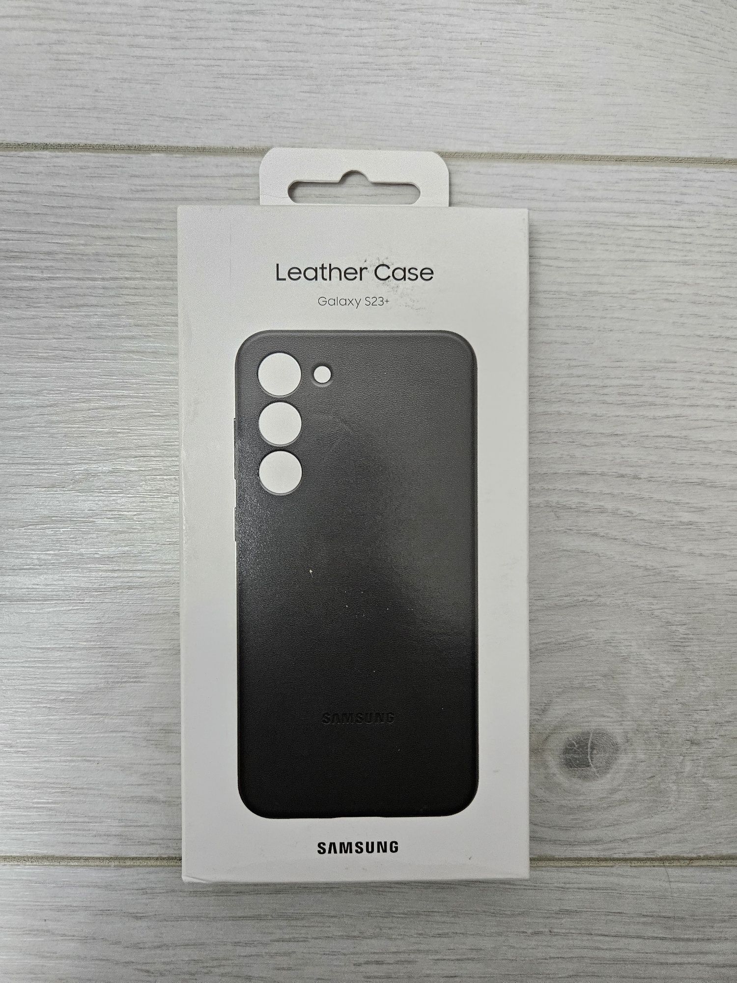 Husa noua originala piele Samsung S23 + Plus Leather Case