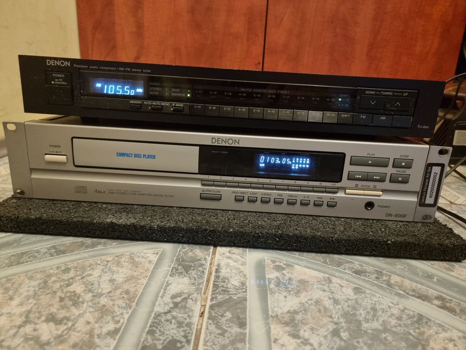 CD Player Sony Denon Technics Tuner