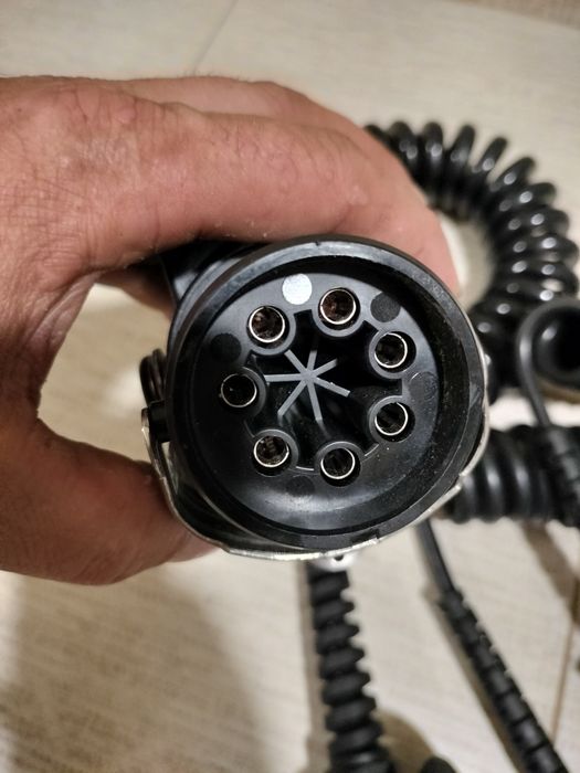 Cablu camion ABS/EBS  și lumini 7 pini pentru camion 24 v