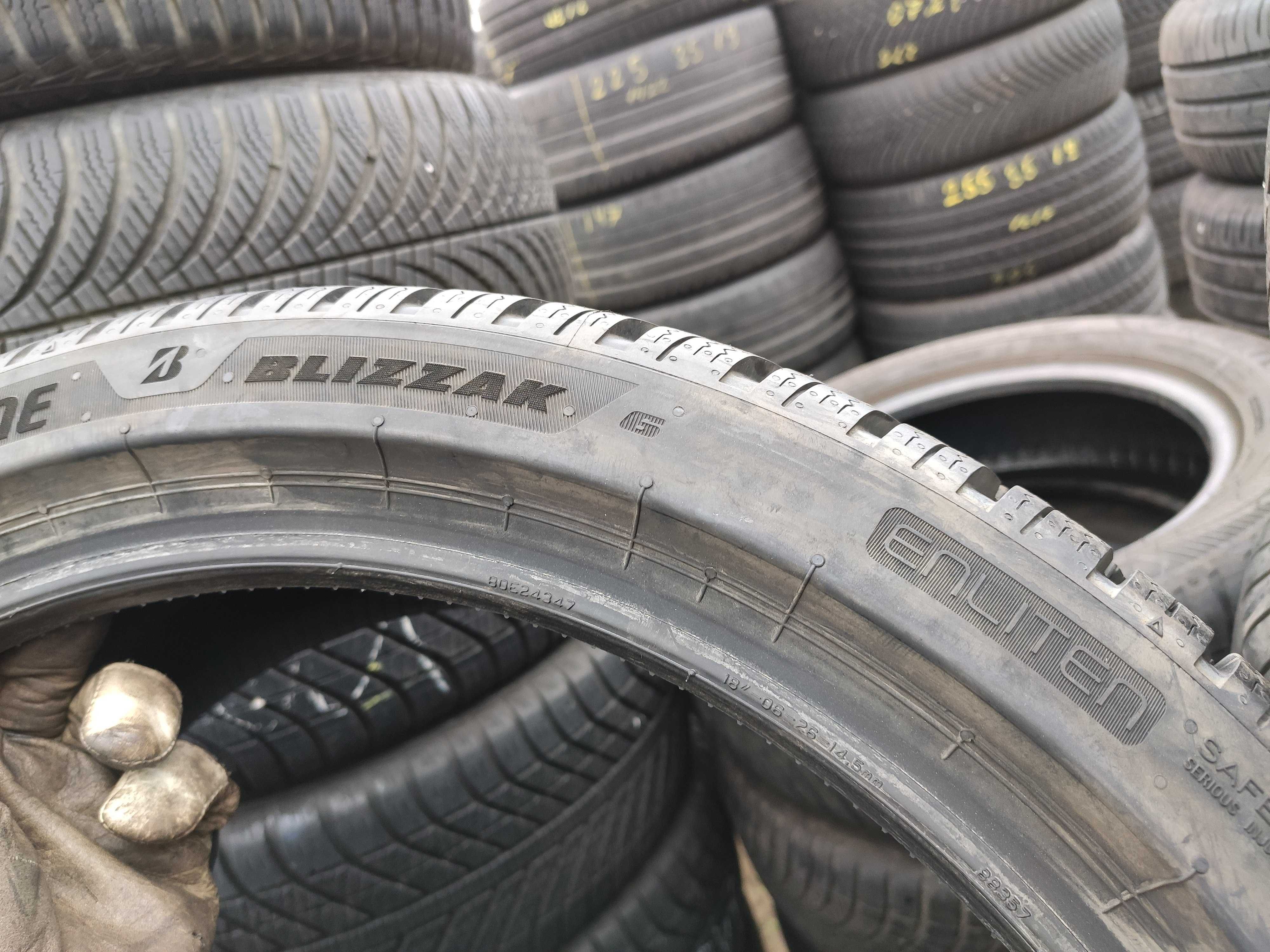 2бр Като нови зимни гуми 225 40 18 - Bridgestone - DOT 2024