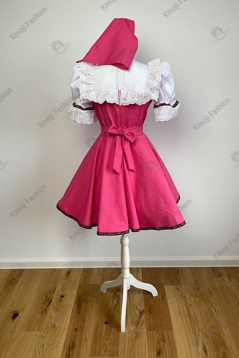 Costum Masha Lux - Masha și Ursul Adult/Animatie copii/Carnaval