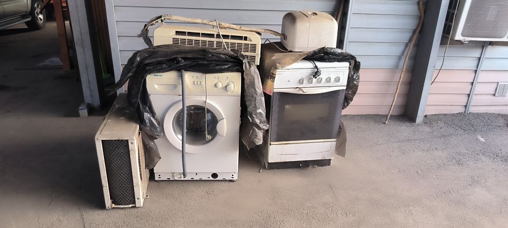 Кондиционер. Стиральная машина. Газовая плита. Бойлер.