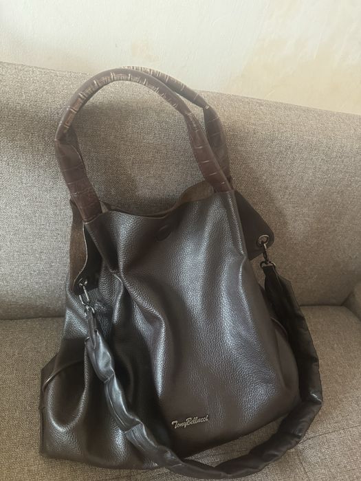 Продам сумку шоппер кожа