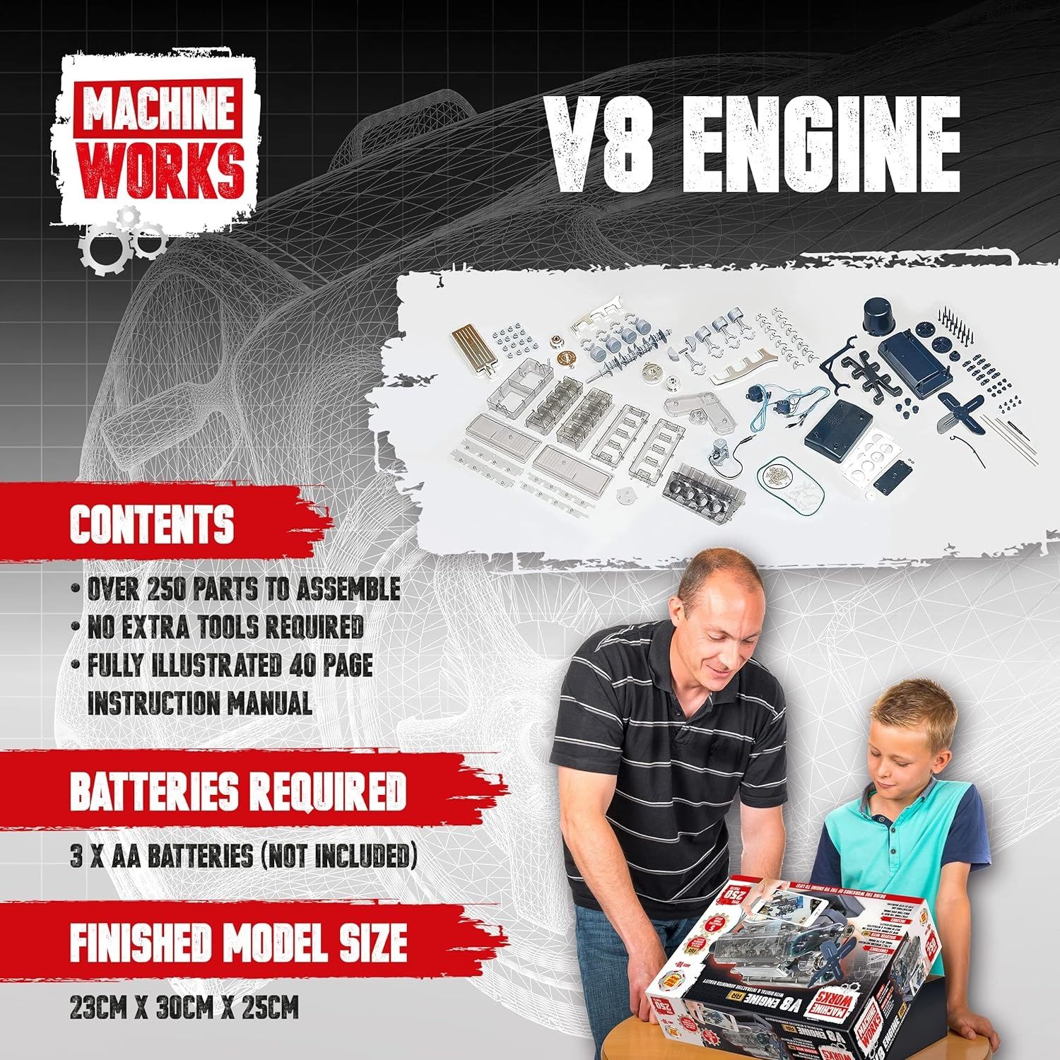 V8 Engine Конструктор двигател