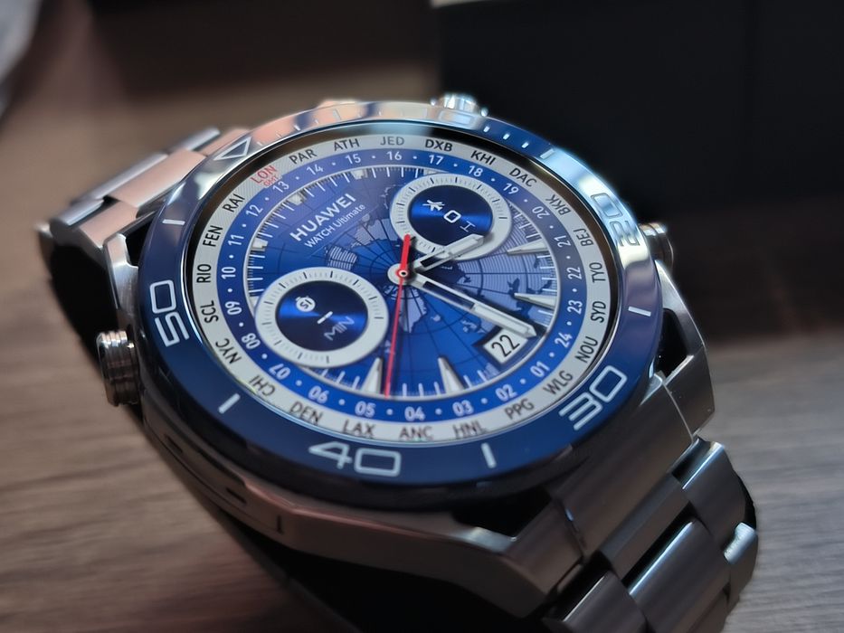 Huawei watch ultimate Blue Titanium