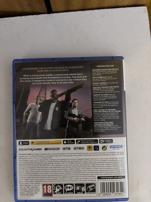 Продавам игри за PS5