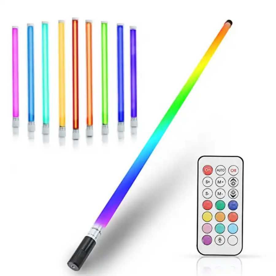 Свет для фото и видео 120см + стойка  + пульт ( Rgb Light Stick )