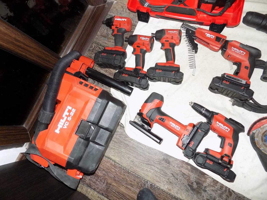 Hilti SCM 22-A , SID 6-22 ,VC 5-22 , TE 6/4 ,SD 5000, SJT6-22 , AG 125