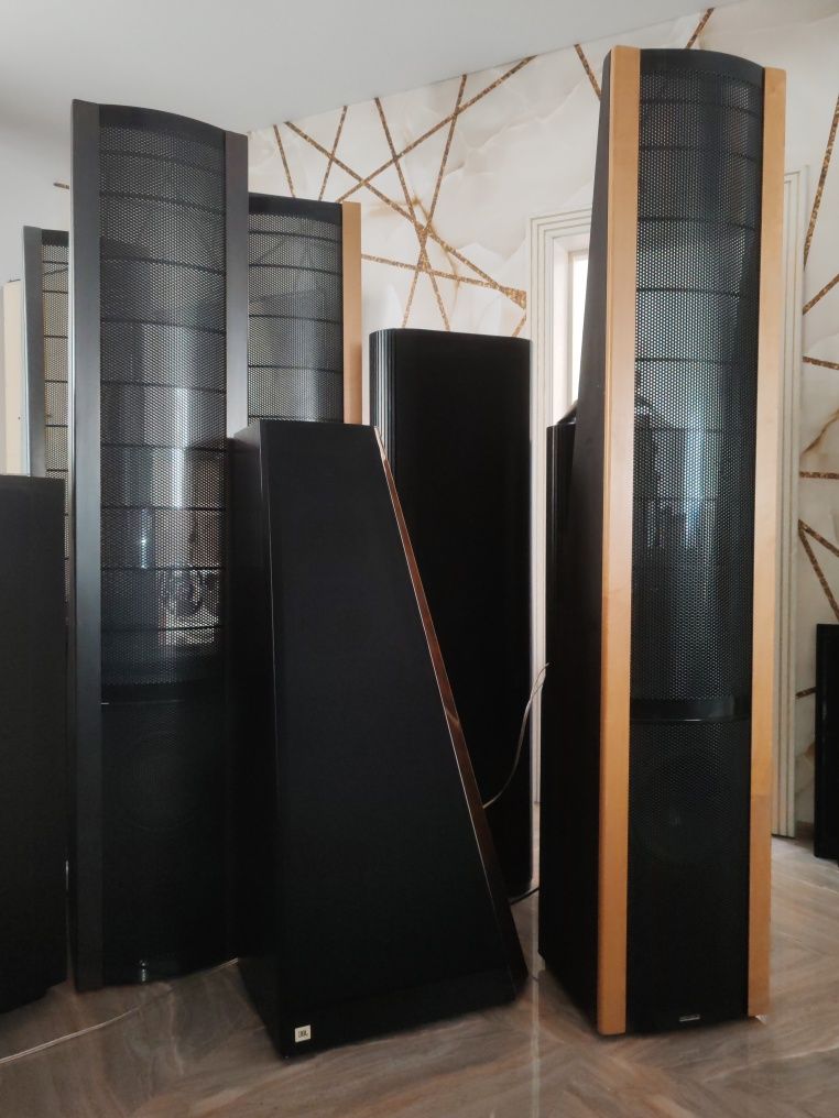 Jbl l100, jbl l150, martin logan sequel 2, onkyo SC 901, infinity kapp