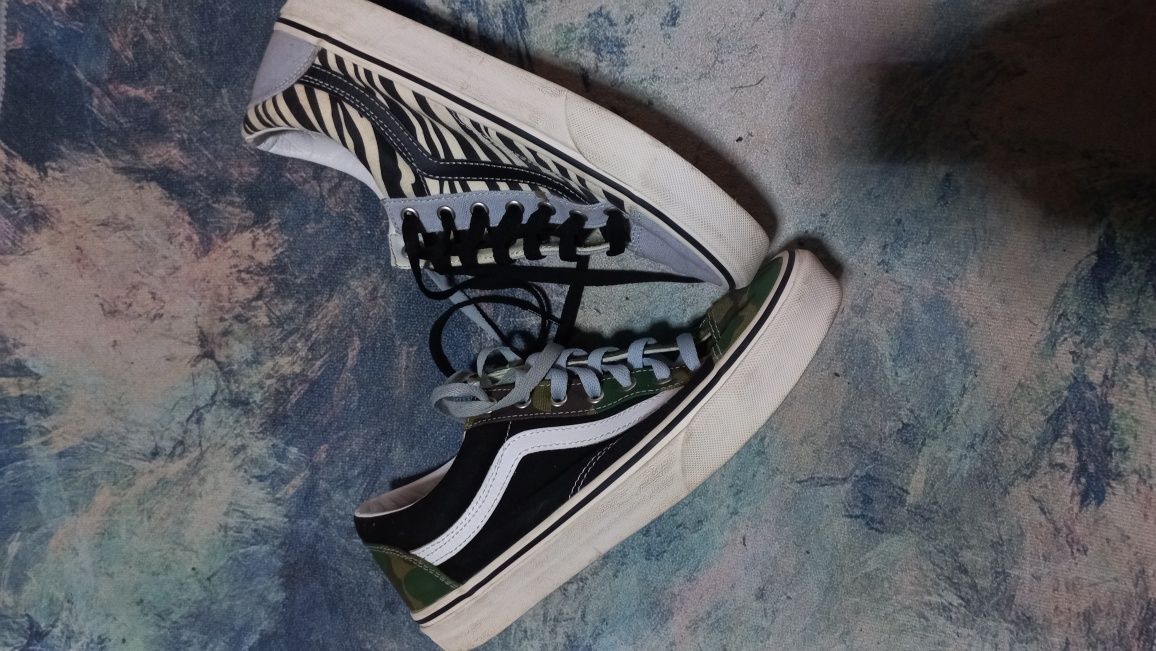 Vans Zebra & Camo