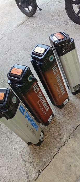 Baterie bicicleta TRIO 24v 36v cu incarcator