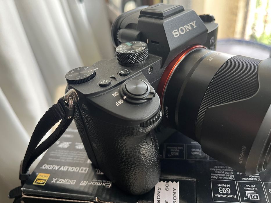 Sony a7 III (M3 / iii) full-frame mirrorless - ca NOU, shutter = 1854