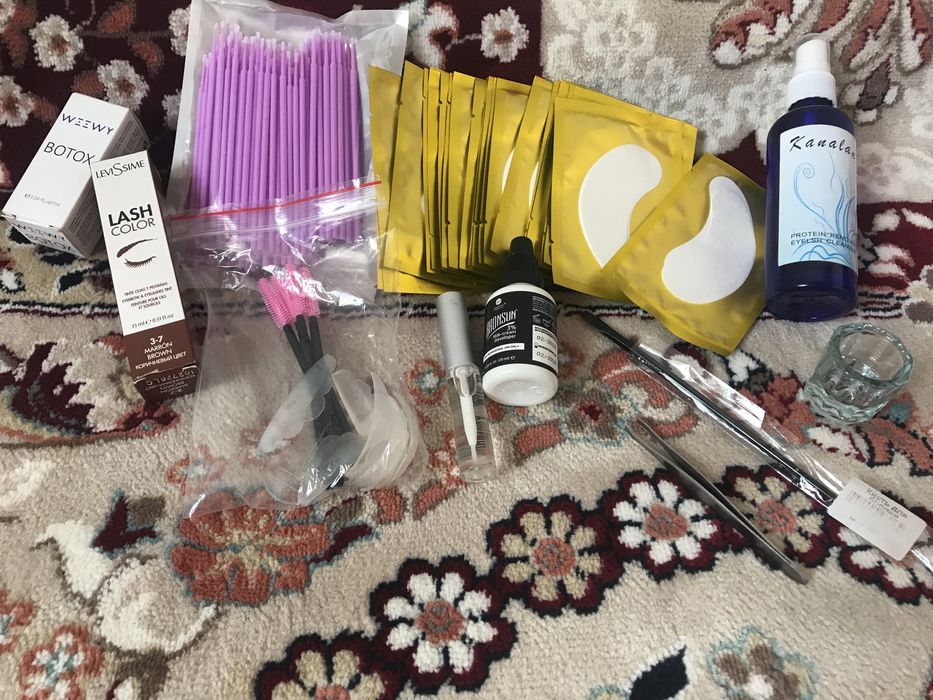 Ламинирование ресниц и бровей заттары сатылады.Қолданылмаған!