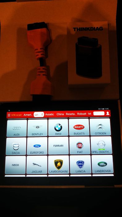 Kit Launch Easydiag 4.0 Pro Service + Tableta Android Auto 10" 2/32 Gb