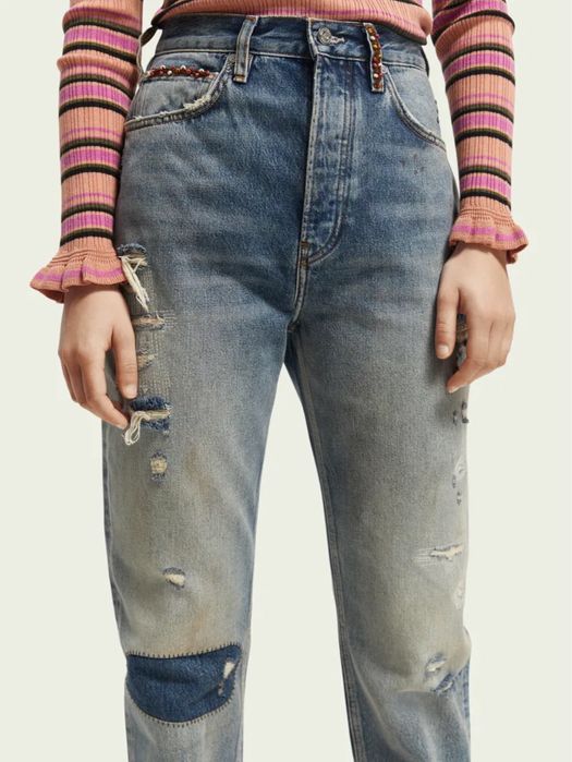 Scotch&soda 26 размер mom streight high дънки