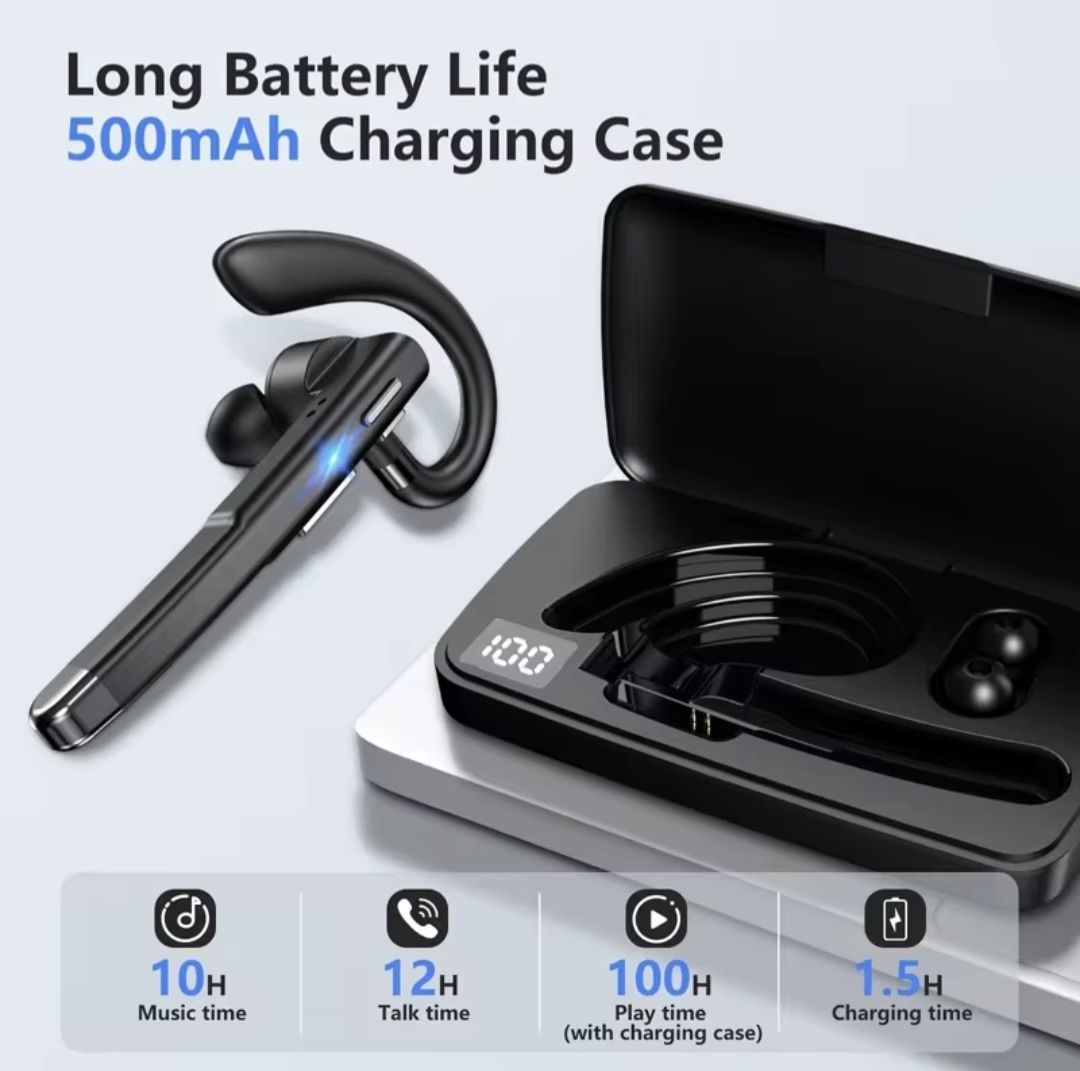 Безжични Bluetooth слушалки с микрофон