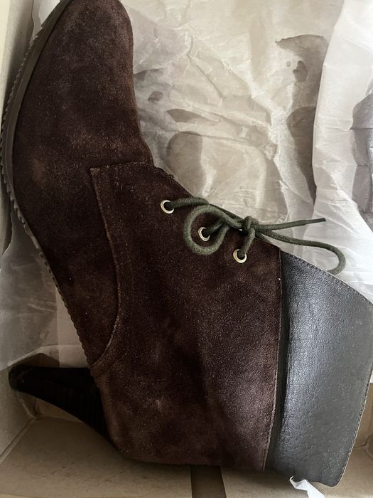 Botine piele intoarsa Hush Puppies, masura 41