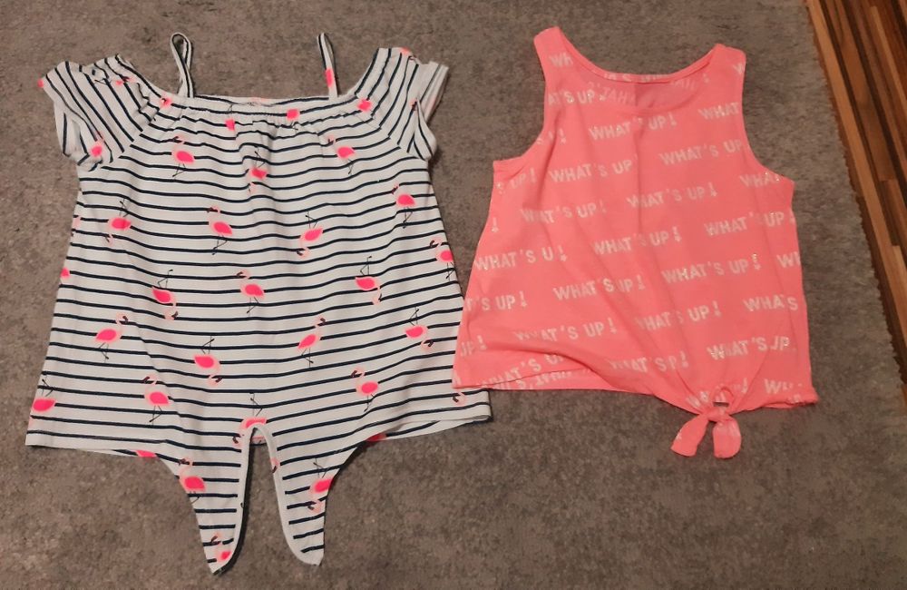 Bluze fetite 134 - 140 cm / 2 buc