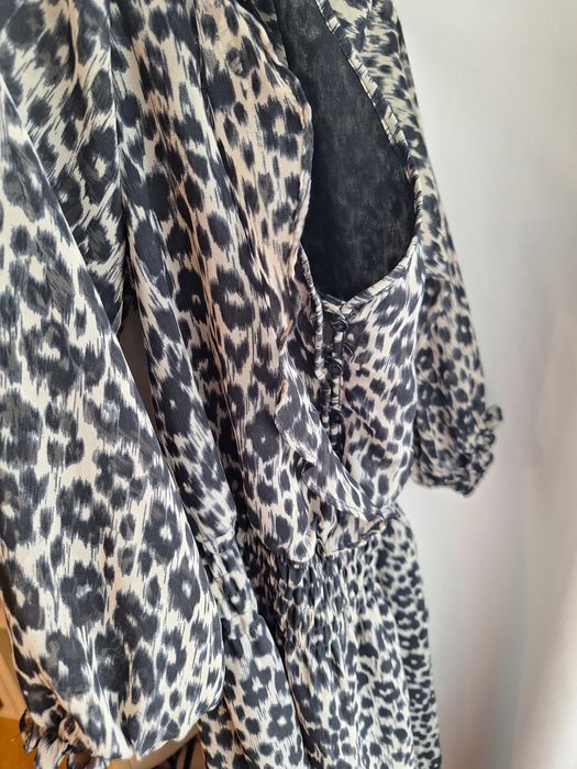 Rochie animal print Zara Basic S