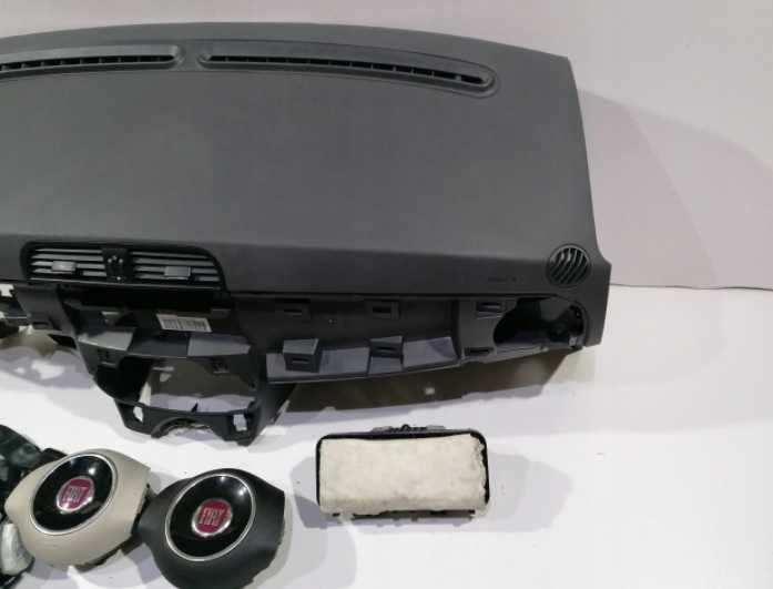 Fiat 500 kit airbag volan pasager plansa de bord set centuri cortine